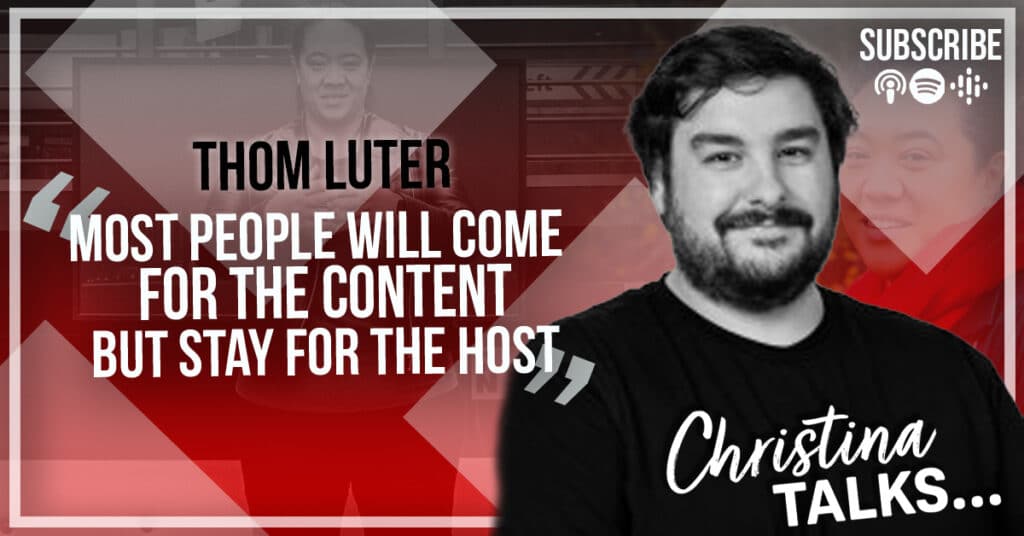 Thom Luter - Christina Talks Podcast